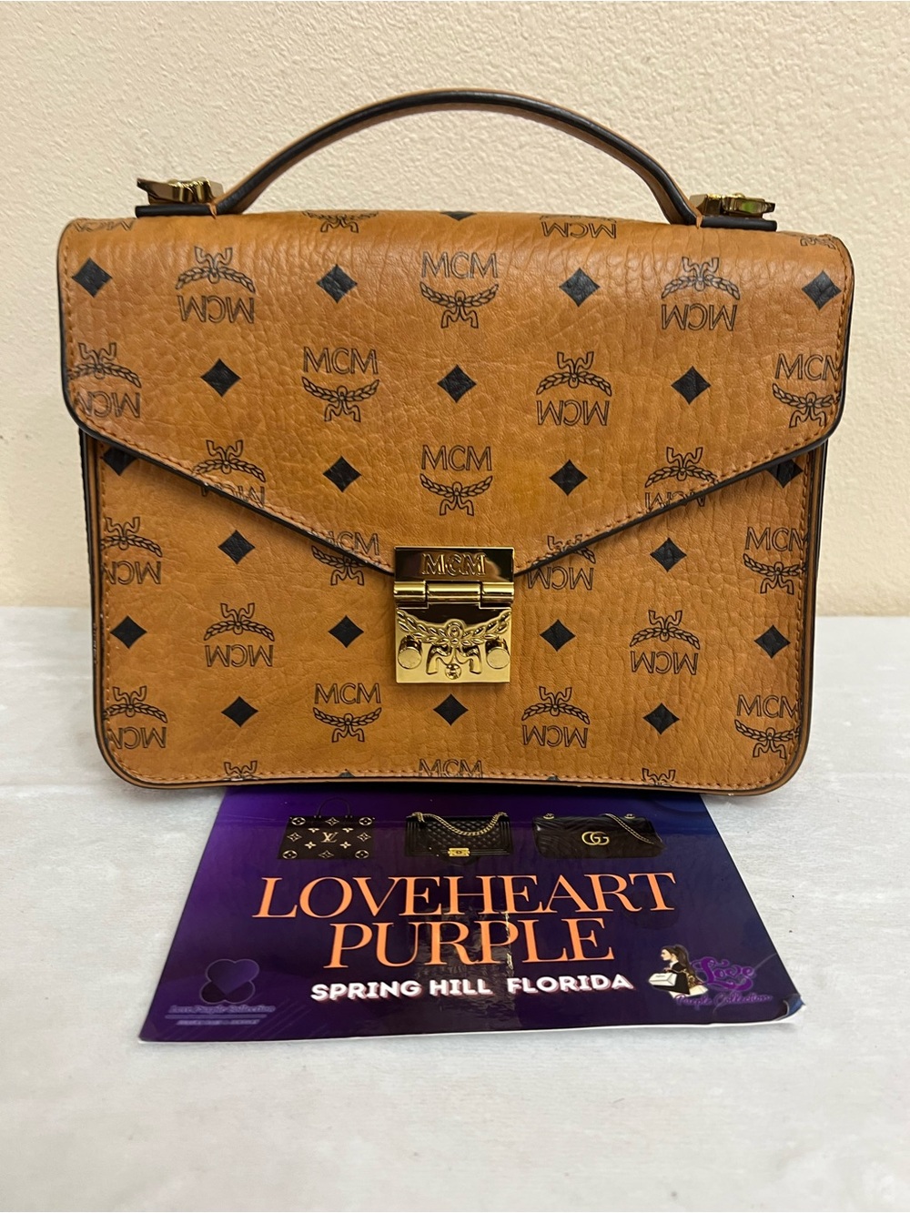 AUTH MCM METIS CROSSBODY